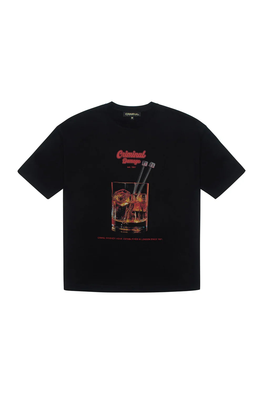 Criminal Damage Whiskey Hour Tee